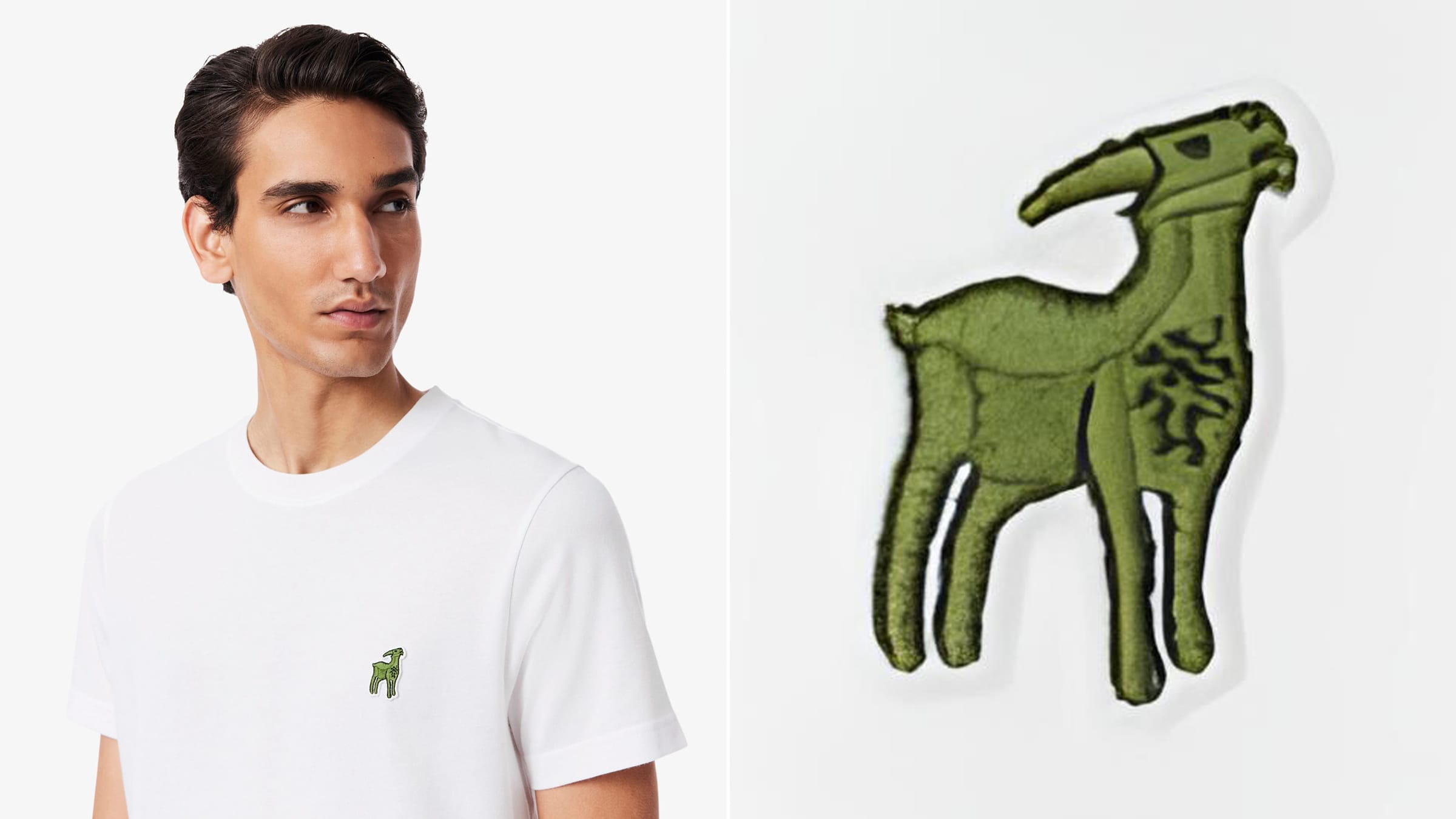 Logo con dê của Lacoste